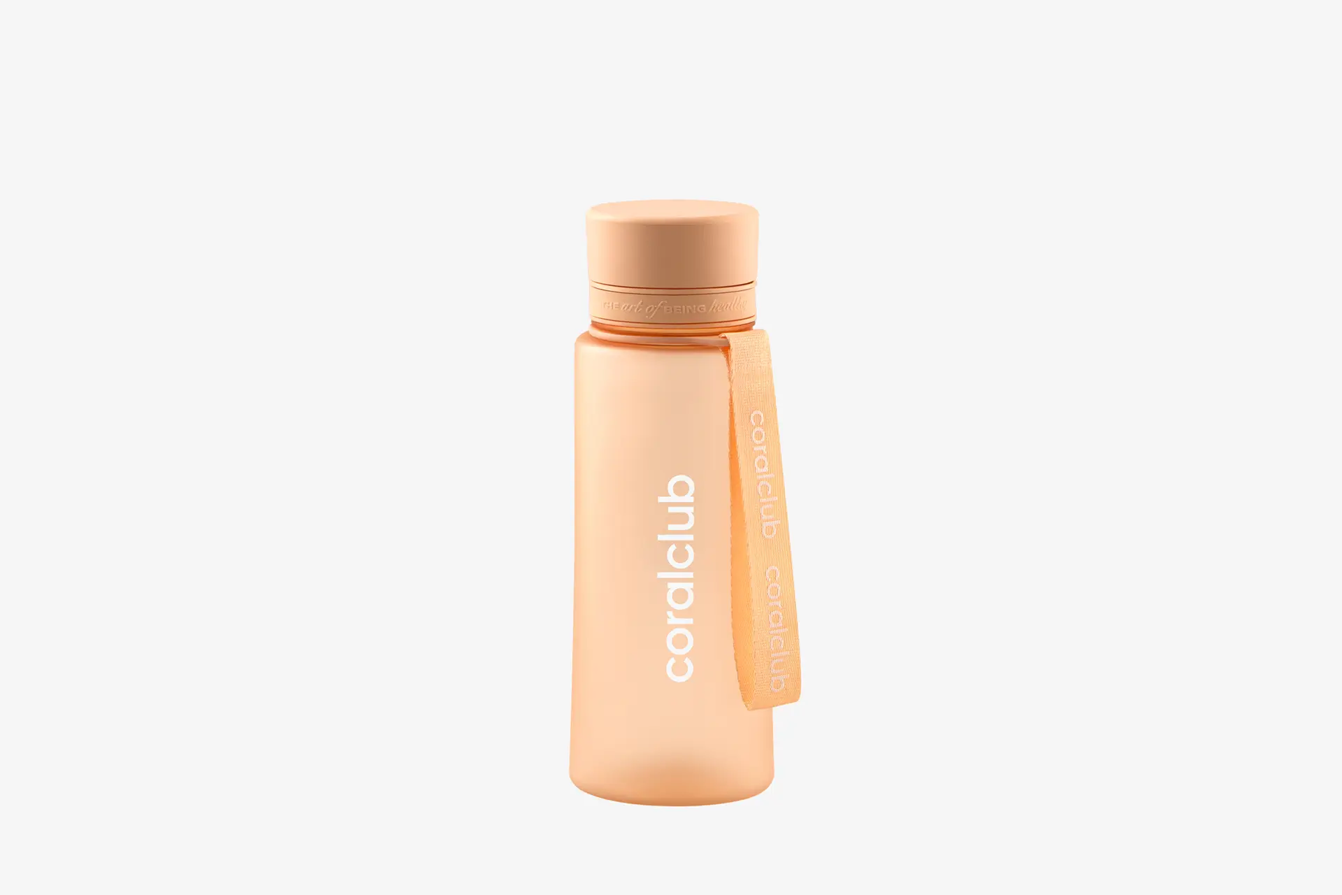 Пластикова пляшка coralclub, бежева