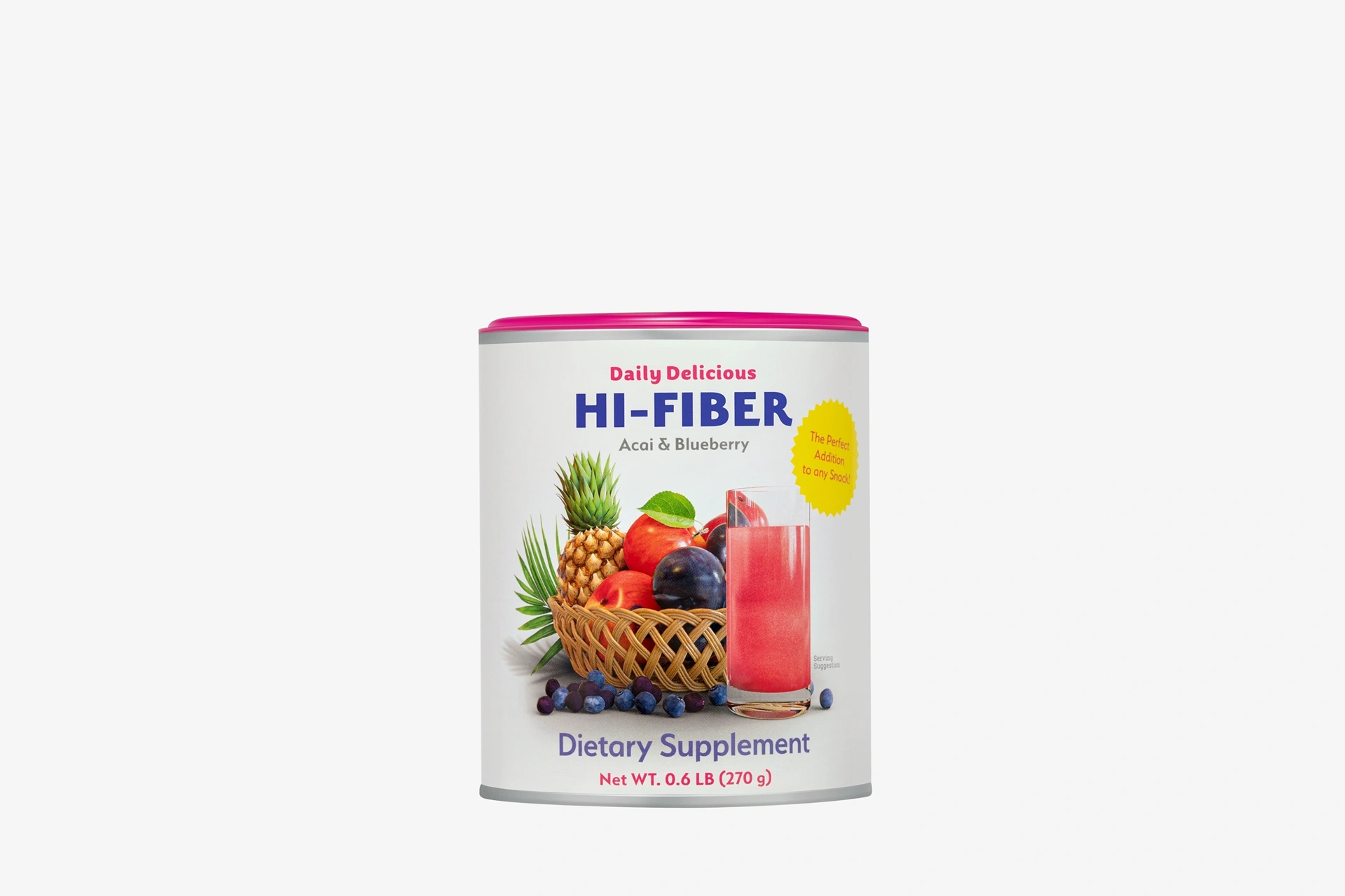 Дейлі Делішес Хай-Файбер зі смаком асаї та чорниці